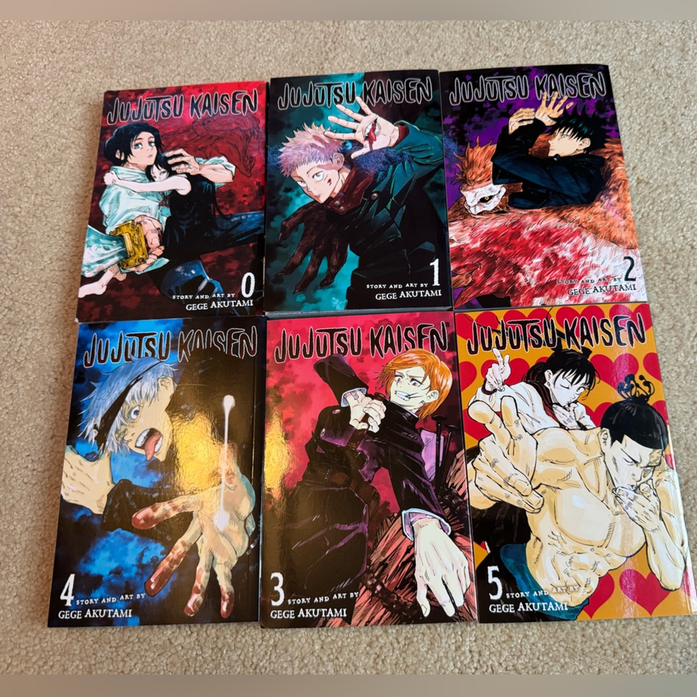 Jujutsu Kaisen Manga Volumes 1-16